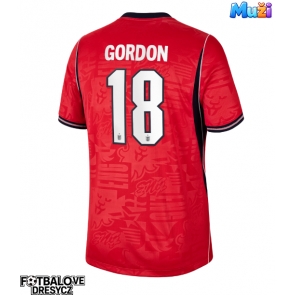 Anglie Anthony Gordon #18 Venkovní Dres MS 2026 Krátký Rukáv Anglie Anthony Gordon #18 Venkovní Dres MS 2026 Krátký Rukáv